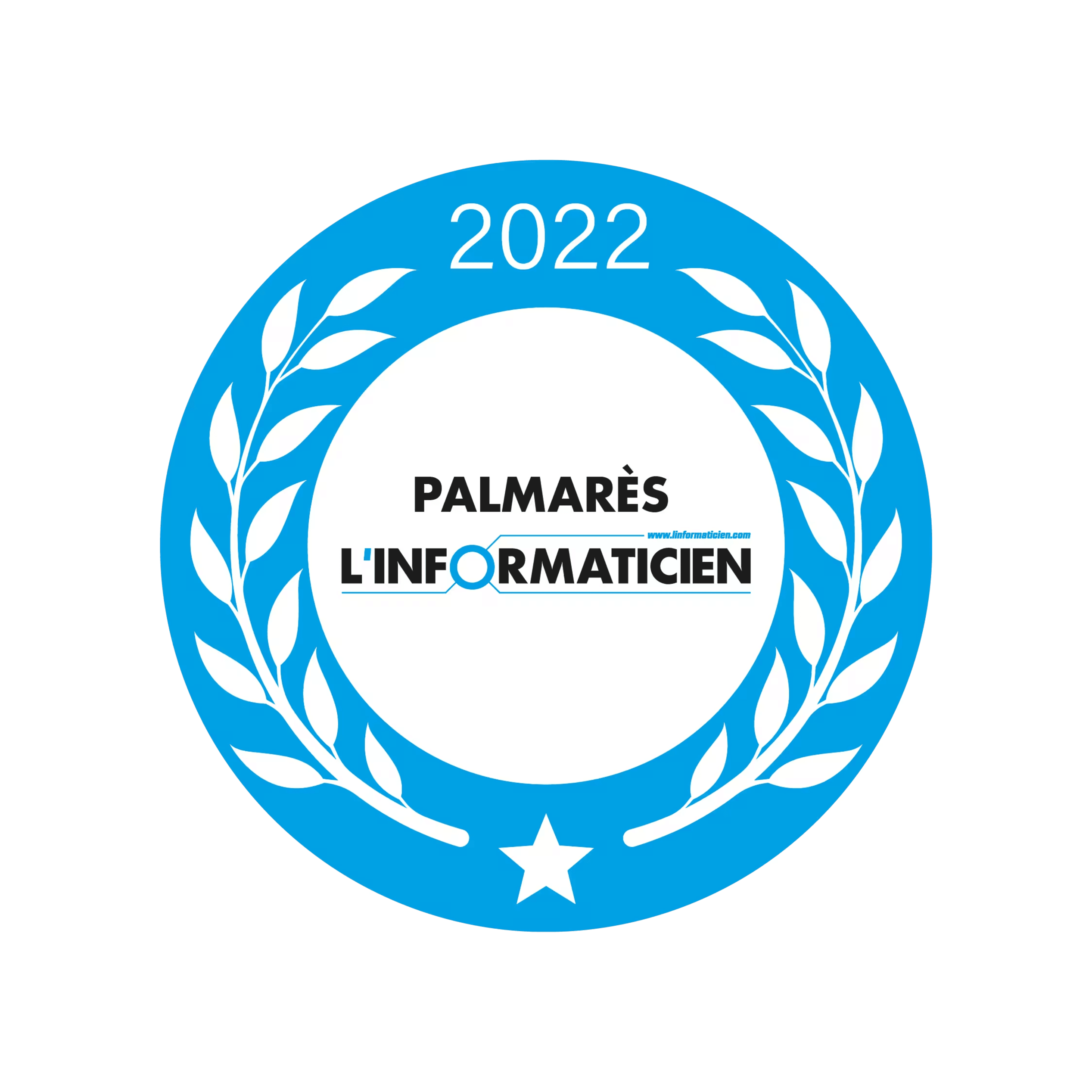Logo Palmarès de l'informaticien 2022 - UBIKA a été nommé meilleur WAF/WAAP par les lecteurs de l’informaticien